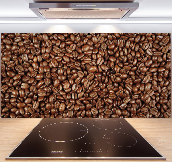 Crédence cuisine en verre Motif grain de café