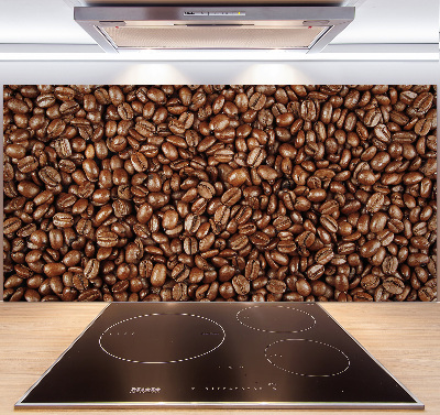 Crédence cuisine en verre Motif grain de café
