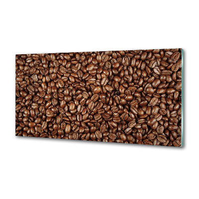 Crédence cuisine en verre Motif grain de café