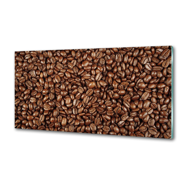 Crédence cuisine en verre Motif grain de café