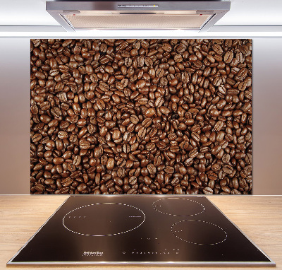 Crédence cuisine en verre Motif grain de café