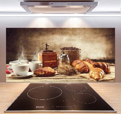 Crédence cuisine en verre trempé Petit déjeuner