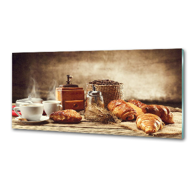 Crédence cuisine en verre trempé Petit déjeuner
