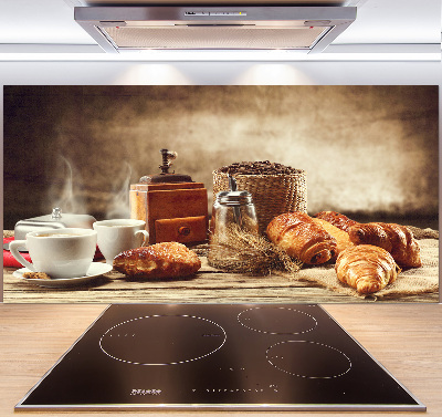 Crédence cuisine en verre trempé Petit déjeuner