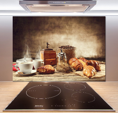 Crédence cuisine en verre trempé Petit déjeuner