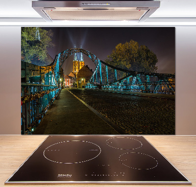 Panneaux muraux cuisine Pont des amoureux