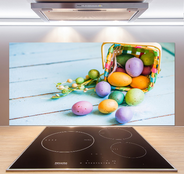 Panneau crédence cuisine Oeufs de Pâques