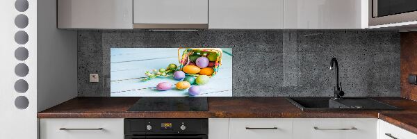 Panneau crédence cuisine Oeufs de Pâques