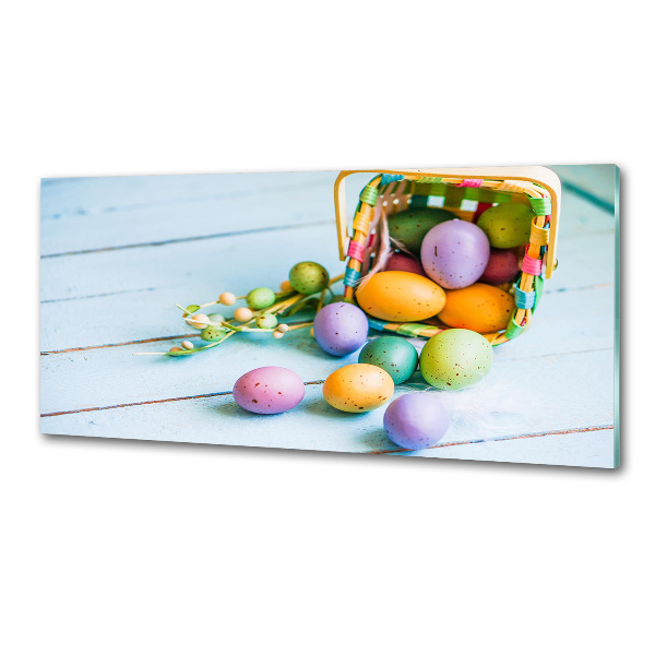 Panneau crédence cuisine Oeufs de Pâques