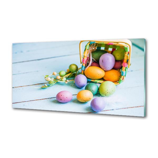 Panneau crédence cuisine Oeufs de Pâques