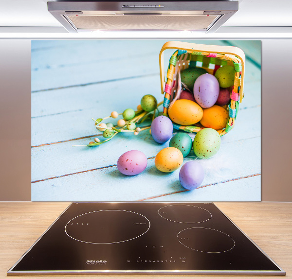 Panneau crédence cuisine Oeufs de Pâques