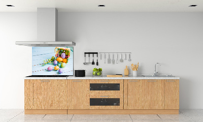 Panneau crédence cuisine Oeufs de Pâques