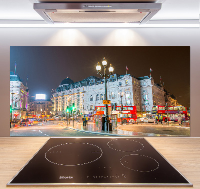 Crédence cuisine en verre Londres la nuit