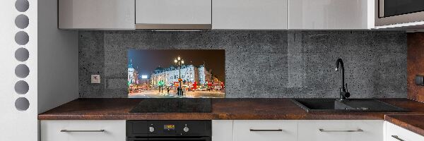 Crédence cuisine en verre Londres la nuit