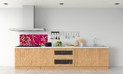 Panneaux muraux cuisine Roses