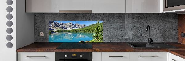 Panneau crédence cuisine Lac de montagne
