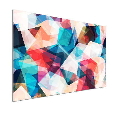 Verre pour crédence Abstraction mosaïque
