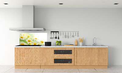 Panneau pour cuisine Marguerites