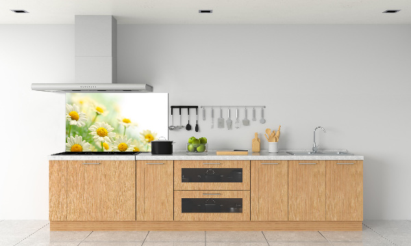 Panneau pour cuisine Marguerites