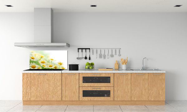 Panneau pour cuisine Marguerites