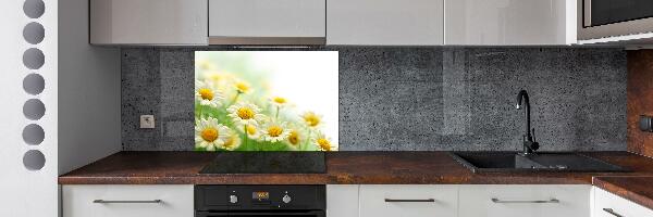 Panneau pour cuisine Marguerites