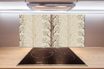 Panneau pour cuisine Arbres
