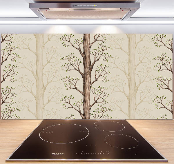 Panneau pour cuisine Arbres