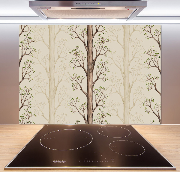 Panneau pour cuisine Arbres