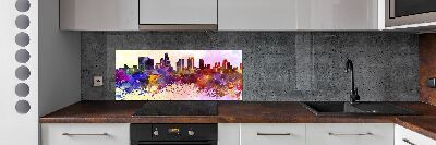 Panneau crédence cuisine Los Angeles en couleurs