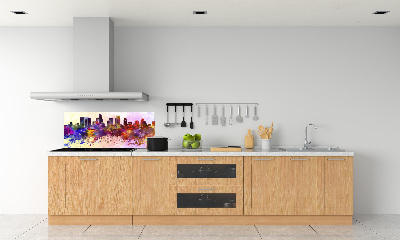 Panneau crédence cuisine Los Angeles en couleurs