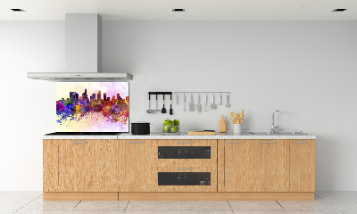 Panneau crédence cuisine Los Angeles en couleurs