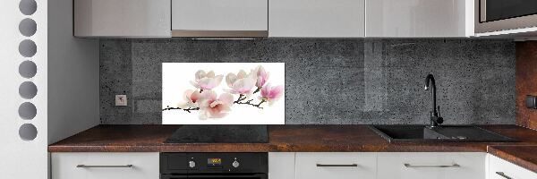 Panneau crédence cuisine Magnolia