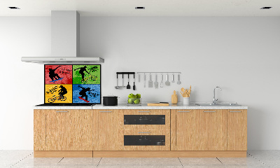 Panneau crédence cuisine Vélo et skateboard