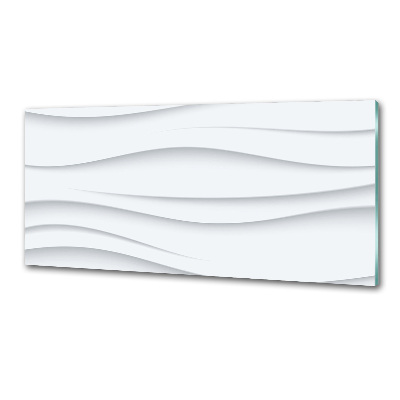 Crédence en verre avec motif Vagues abstraites