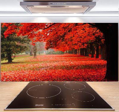Panneau crédence cuisine Arbres en automne
