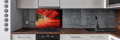 Panneau crédence cuisine Arbres en automne