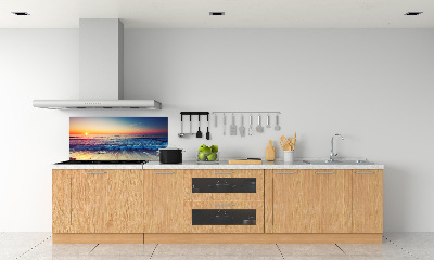 Panneaux muraux cuisine Lever de soleil sur la mer