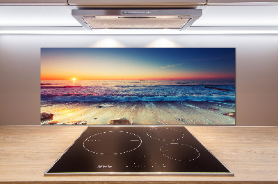 Panneaux muraux cuisine Lever de soleil sur la mer