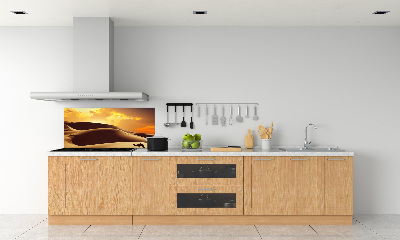 Panneau crédence cuisine Chameau du Sahara