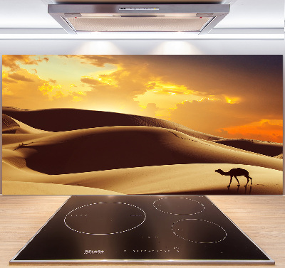 Panneau crédence cuisine Chameau du Sahara