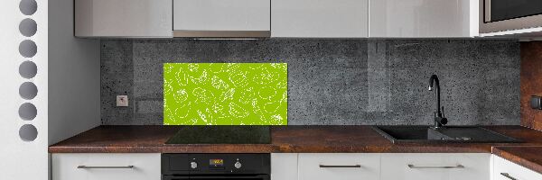 Verre pour crédence Fruits et légumes