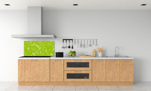 Verre pour crédence Fruits et légumes