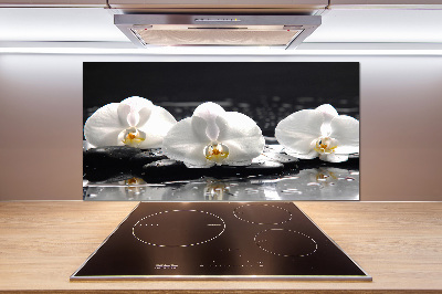 Crédence de cuisine en verre Orchidée