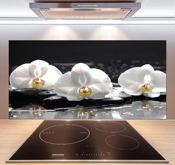 Crédence de cuisine en verre Orchidée