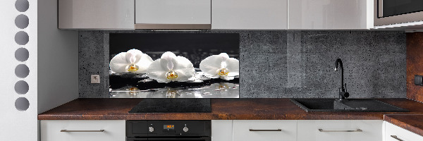 Crédence de cuisine en verre Orchidée