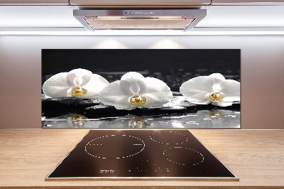 Crédence de cuisine en verre Orchidée