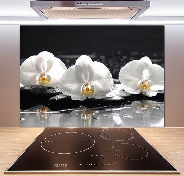 Crédence de cuisine en verre Orchidée