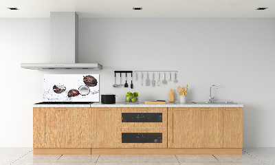 Crédence cuisine en verre Noix de coco et eau