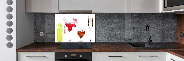 Crédence cuisine en verre Ensemble de boissons