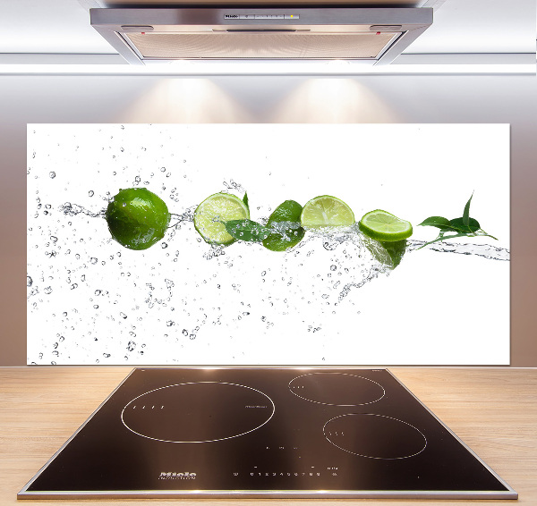 Crédence en verre Citron vert et eau